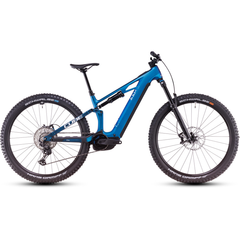 VTT électrique Cube Stereo hybrid One44 HPC SLX 800 nebula n white