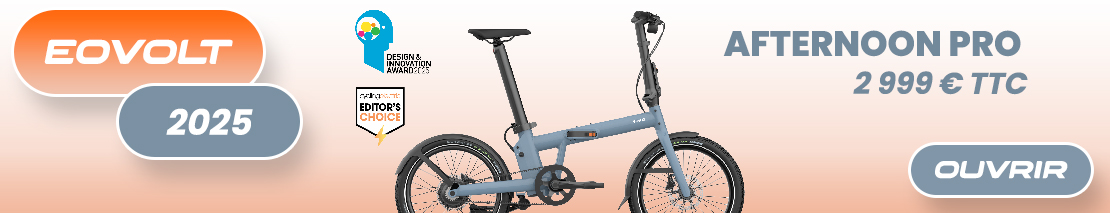Vélo électrique pliant Eovolt Afternoon Pro 2025